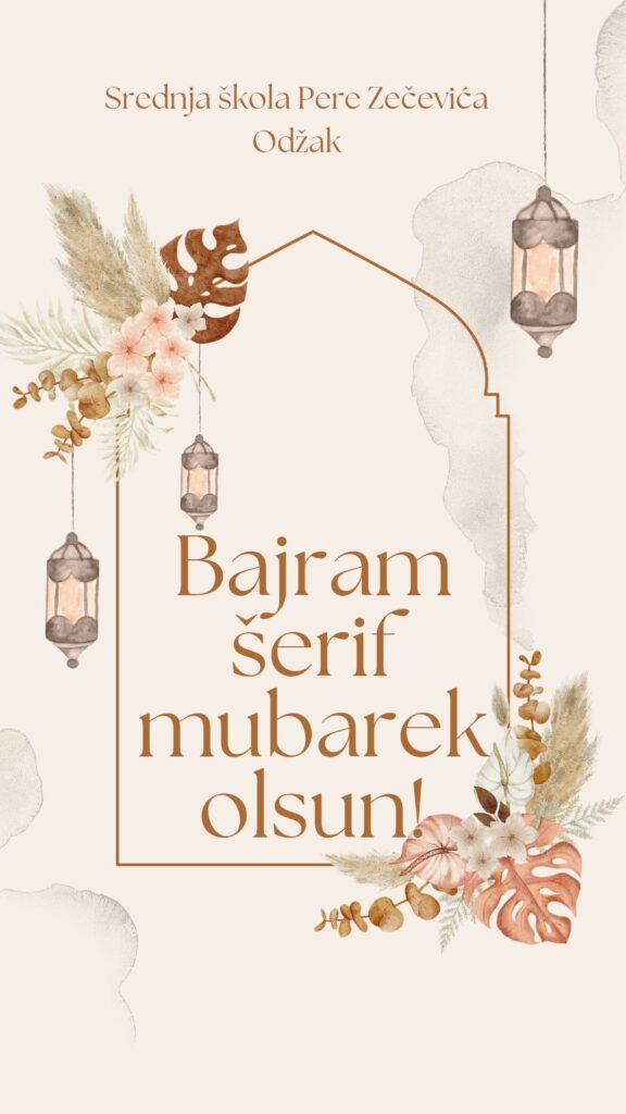 Čestitka za Bajram
